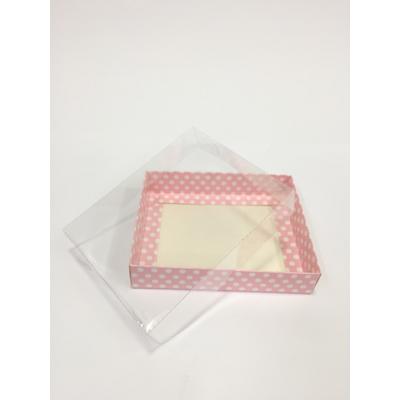 15x12x3 Pembe Puantiyeli Kutu