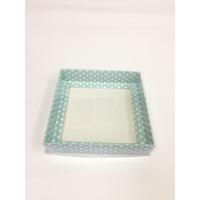 15x15x3 Mavi Puantiyeli Kutu