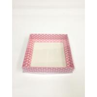 15x15x3 Pembe Puantiyeli Kutu