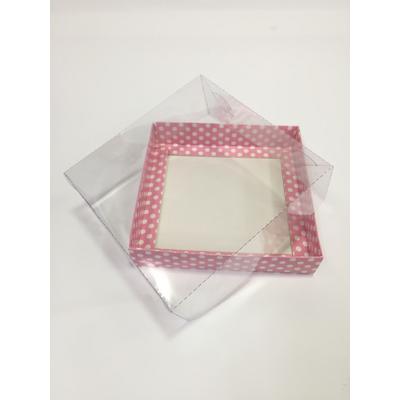 15x15x5 Pembe Puantiyeli Kutu