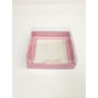 15x15x5 Pembe Puantiyeli Kutu