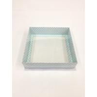 20x20x5 Mavi Puantiyeli Kutu
