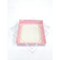 20x20x5 Pembe Puantiyeli Kutu