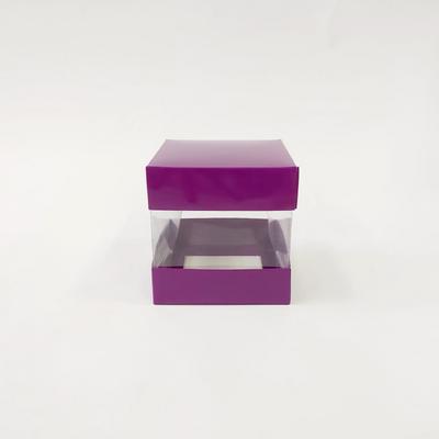 10x10x10 Çiftli Mor Kutu