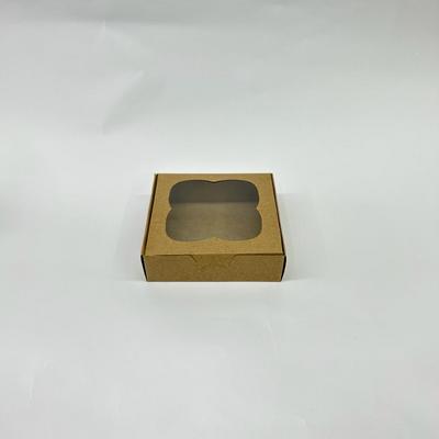 11x11x3 Kraft Çerçeveli Kutu