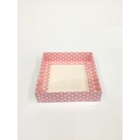 12x12x3  Pembe Puantiyeli Kutu