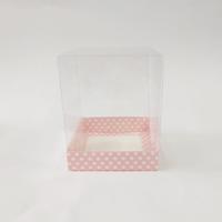 12x12x15 Pembe Puantiyeli Kutu