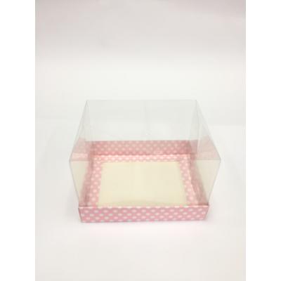 15x12x10 Pembe Puantiyeli Kutu