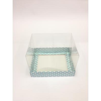 15x12x10 Mavi Puantiyeli Kutu