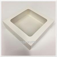 15x15x5 Çerçeveli Beyaz Kutu