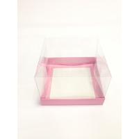 15x15x10 Asetatlı Pembe Kutu