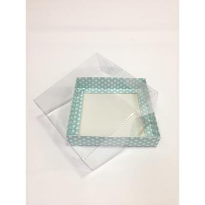 15x15x5 Mavi Puantiyeli Kutu
