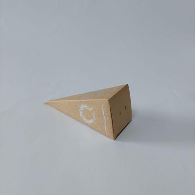 15X4 Kraft Gümüş Yaldızlı Külah [ 25 Adet ]
