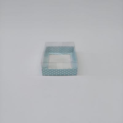15x12x5 Mavi Puantiyeli Kutu