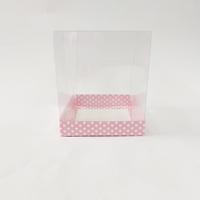 15x15x17 Pembe Puantiyeli Kutu