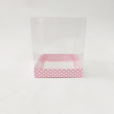 15x15x17 Pembe Puantiyeli Kutu