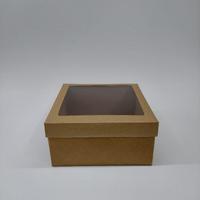 20x20x10 Çerçeveli Kraft Kutu
