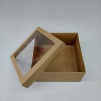20x20x10 Çerçeveli Kraft Kutu