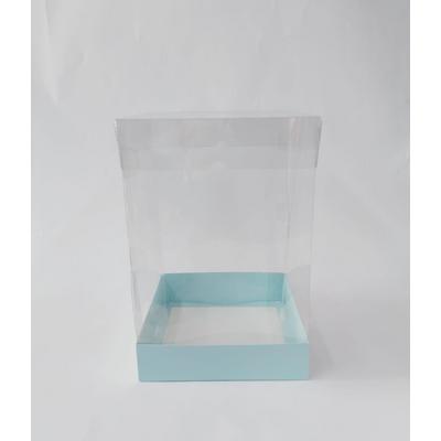 20x20x30 Alt Mavi Üst Asetat Kutu