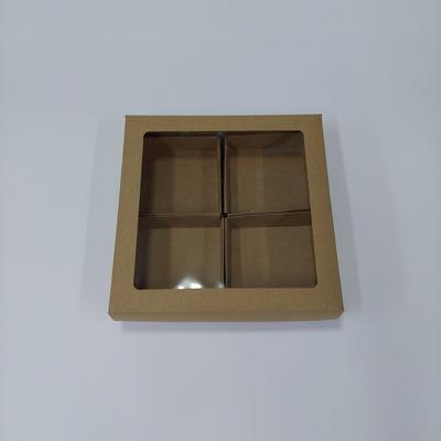 20x20x5 Bölmeli Kraft Kutu