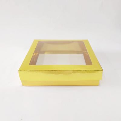 20x20x5 Çerçeveli Altın Kutu