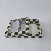 20x20x5 Çerçeveli Dama Kutu