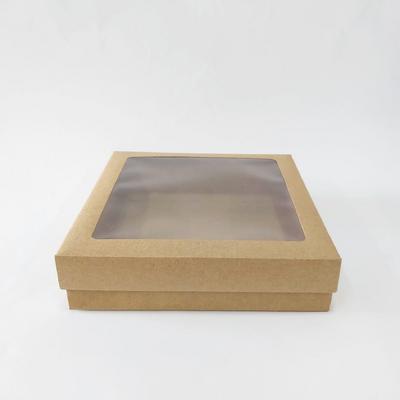 20x20x5 Çerçeveli Kraft Kutu