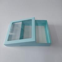 20x20x5 Çerçeveli Mavi Kutu