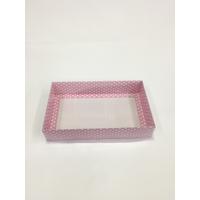 25x15x5 Pembe Puantiyeli Kutu