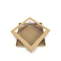 25x25x5 Çerçeveli Kraft Kutu
