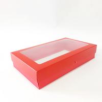 25x15x5 Çerçeveli Kırmızı Kutu