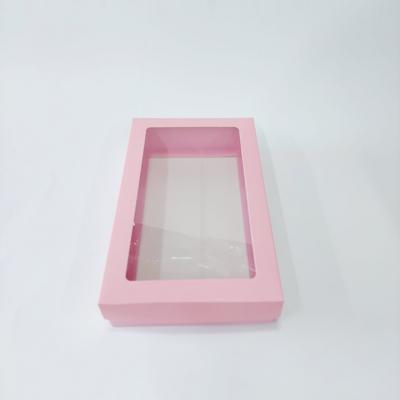25x15x5  Çerçevili Pembe  Kutu 
