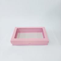 25x15x5  Çerçevili Pembe  Kutu 