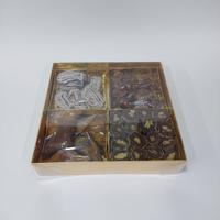 25x25x5 Bölmeli Altın Kutu