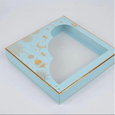 25x25x5  Mavi Pencereli Ramazan Kutusu