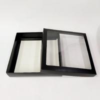 25x25x5 Pencereli Siyah Kutu