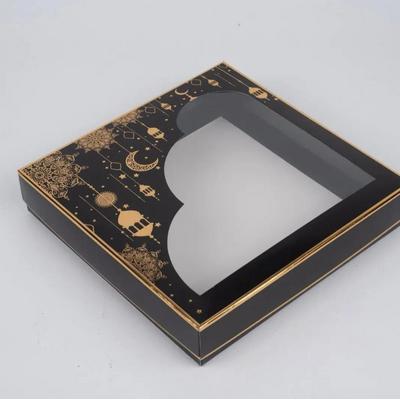 25x25x5 Pencereli Siyah Ramazan Kutusu