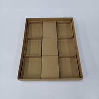 33x26x5 Bölmeli Full Kraft Kutu
