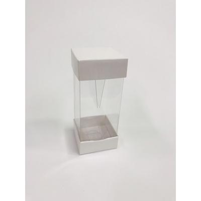 5x5x15 Kulaklı Çiftli Beyaz Kutu