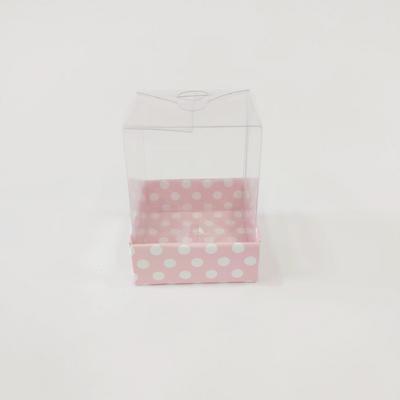 5x5x6 Pembe Puantiyeli Kutu