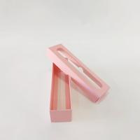 5x5x20 Pembe Makaron Kutu