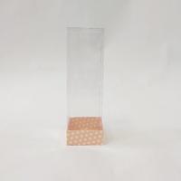 6x6x21 Pembe Puantiyeli Kutu