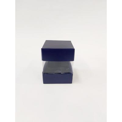 6x6x7 çiftli lacivert kutu