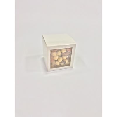 8x8x8 Beyaz Pencereli Küp Kutu