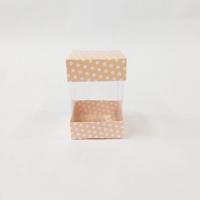 8x8x11 Çiftli Pembe Puanityeli Kutu