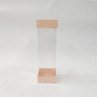 8x8x25 Çiftli Pembe Puantiyeli Kutu