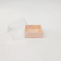 9x9x5 Pembe Puantiyeli Kutu