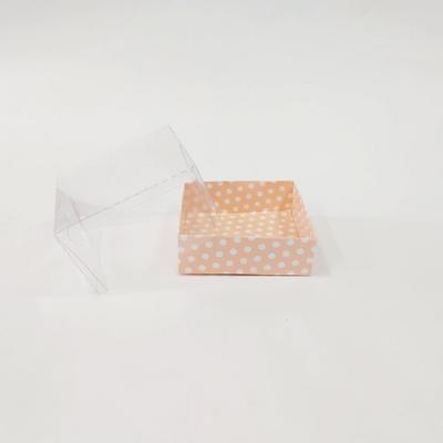 9x9x5 Pembe Puantiyeli Kutu