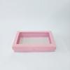 25x15x5  Çerçevili Pembe  Kutu 