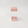 8x8x20 Çiftli Altın Yaldızlı Pembe Kutu